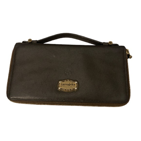 Samsonite Bags Samsonite Black Label Brown Leather Travel Wallet
